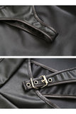 Lace Up Open Buttock Skirt