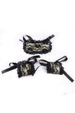 Lace Handcuffs with Blindfold
