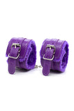 Purple Plush Bondage Kit 7pc Set