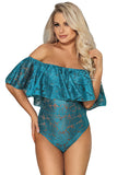 Off-shoulder Lace Bodysuit Lingerie