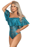 Off-shoulder Lace Bodysuit Lingerie