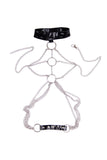 Fetish Faux leather body Harness Restraint