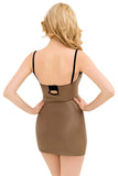 Plus Size Lace Spliced Short Dress