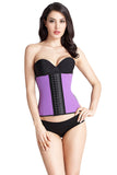Waist Trainer with Latex Hook Closures 9 Steel Boned