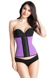 Waist Trainer with Latex Hook Closures 9 Steel Boned