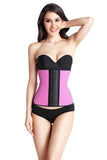 Waist Trainer with Latex Hook Closures 9 Steel Boned