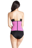Waist Trainer with Latex Hook Closures 9 Steel Boned