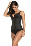 Black Nude Waist Cinching Bustier 25 Steel Boned