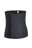 Black Nude Waist Cinching Bustier 25 Steel Boned