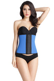 Corset Natural Latex Waist Cincher 9 Steel Boned