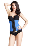 Corset Natural Latex Waist Cincher 9 Steel Boned