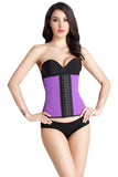 Corset Natural Latex Waist Cincher 9 Steel Boned