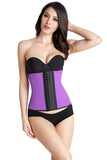 Corset Natural Latex Waist Cincher 9 Steel Boned