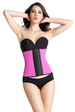 Corset Natural Latex Waist Cincher 9 Steel Boned