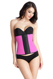 Corset Natural Latex Waist Cincher 9 Steel Boned