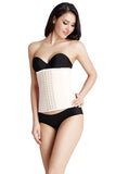 Corset Natural Latex Waist Cincher 9 Steel Boned