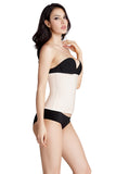 Corset Natural Latex Waist Cincher 9 Steel Boned