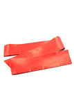 Soft Eye Mask Satin Blindfold Black Red