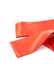 Soft Eye Mask Satin Blindfold Black Red