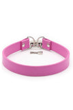 Heart Shape Lock Leather Collar