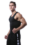 Men's Zip Up Neoprene Waist Trainer Vest