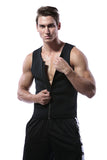 Men's Zip Up Neoprene Waist Trainer Vest