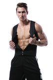 Men's Zip Up Neoprene Waist Trainer Vest
