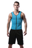 Men's Zip Up Neoprene Waist Trainer Vest