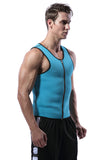 Men's Zip Up Neoprene Waist Trainer Vest