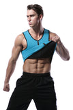 Men's Zip Up Neoprene Waist Trainer Vest