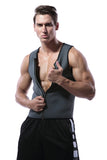 Men's Zip Up Neoprene Waist Trainer Vest