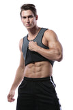 Men's Zip Up Neoprene Waist Trainer Vest