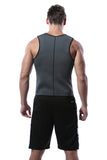 Men's Zip Up Neoprene Waist Trainer Vest