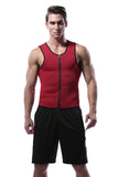 Men's Zip Up Neoprene Waist Trainer Vest