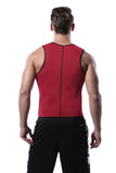 Men's Zip Up Neoprene Waist Trainer Vest