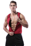Men's Zip Up Neoprene Waist Trainer Vest