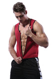 Men's Zip Up Neoprene Waist Trainer Vest