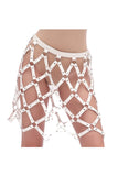 Leather Studs Cage Harness Skirt
