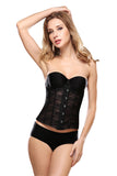Waist Training Mesh Cincher Corset White Black