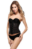 Waist Training Mesh Cincher Corset White Black