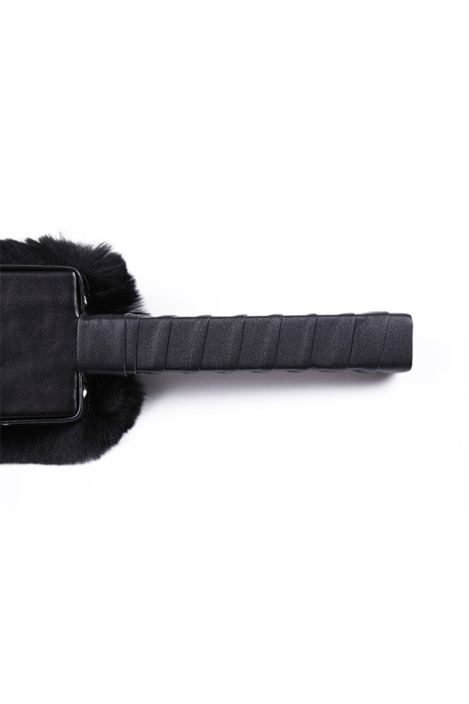 Plush PU Leather Paddle