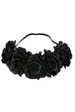 Fabric Rose Flower Crown Ideal Lingerie Accessory