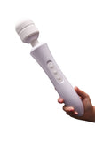 Waterproof Rechargeable Wand Massager Vibrator Black White