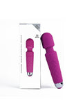 Rechargeable Waterproof Wand Massager Vibrator