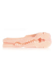 Handsheld Realistic Vagina Male Masturbator with Extra Pussy Opening