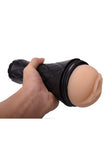 Handsheld Realistic Vagina Male Masturbator with Extra Pussy Opening