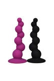 Innovative Beaded Butt Plug Silicone Sex Toy