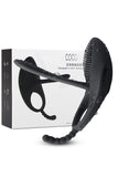 Vibrating Double Penetration Cock Ring