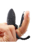 Vibrating Double Penetration Cock Ring