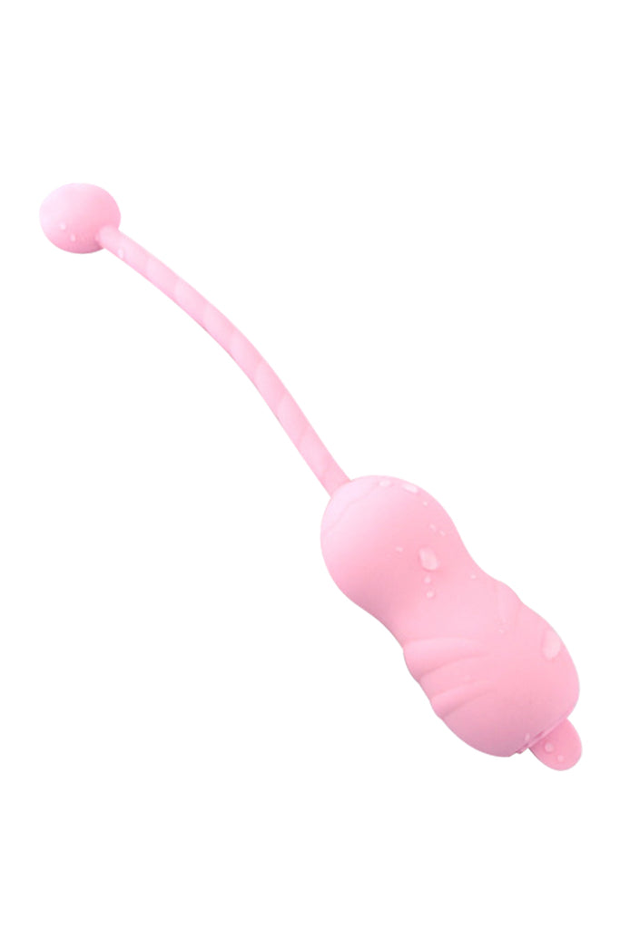 Remote Control Rechargeable Tongue Sensation Love Egg Vibrator Pink
